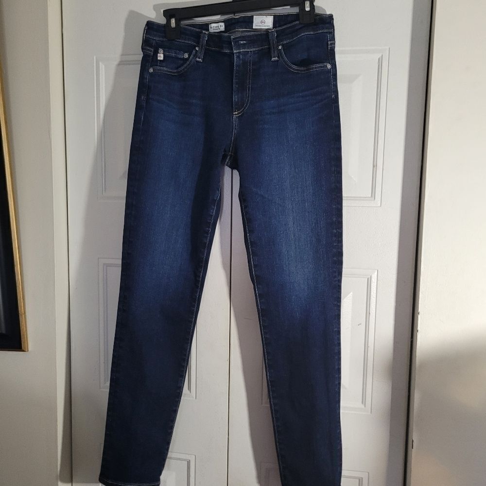 Adriano Goldschmied Women's Blue legging ankle jeans Nwot B-Type-02 Cigarette